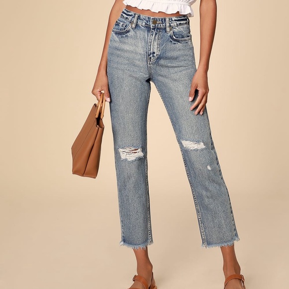 Lulus Denim - Amuse Society Selena High Waisted Jeans